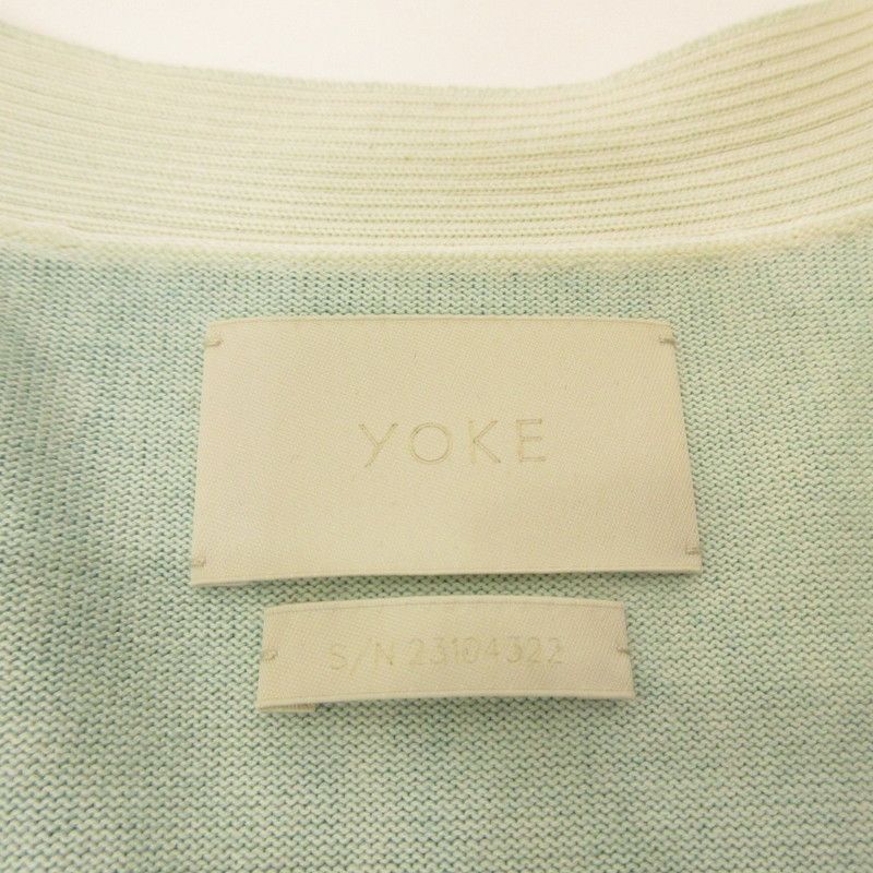 姫路東店】 中古 YOKE | ヨーク カーディガン GRADATION PRINTED