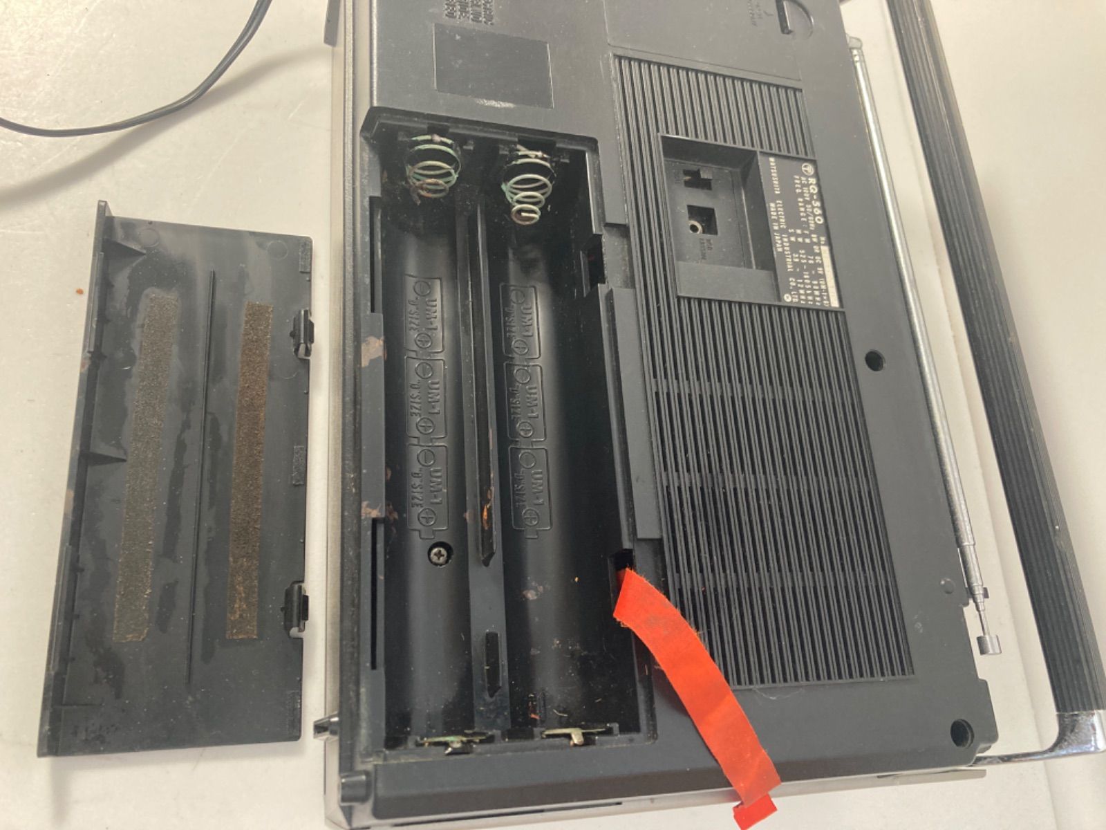 昭和レトロ】National ナショナル RQ-560 ラジカセ 3バンド ラジオ