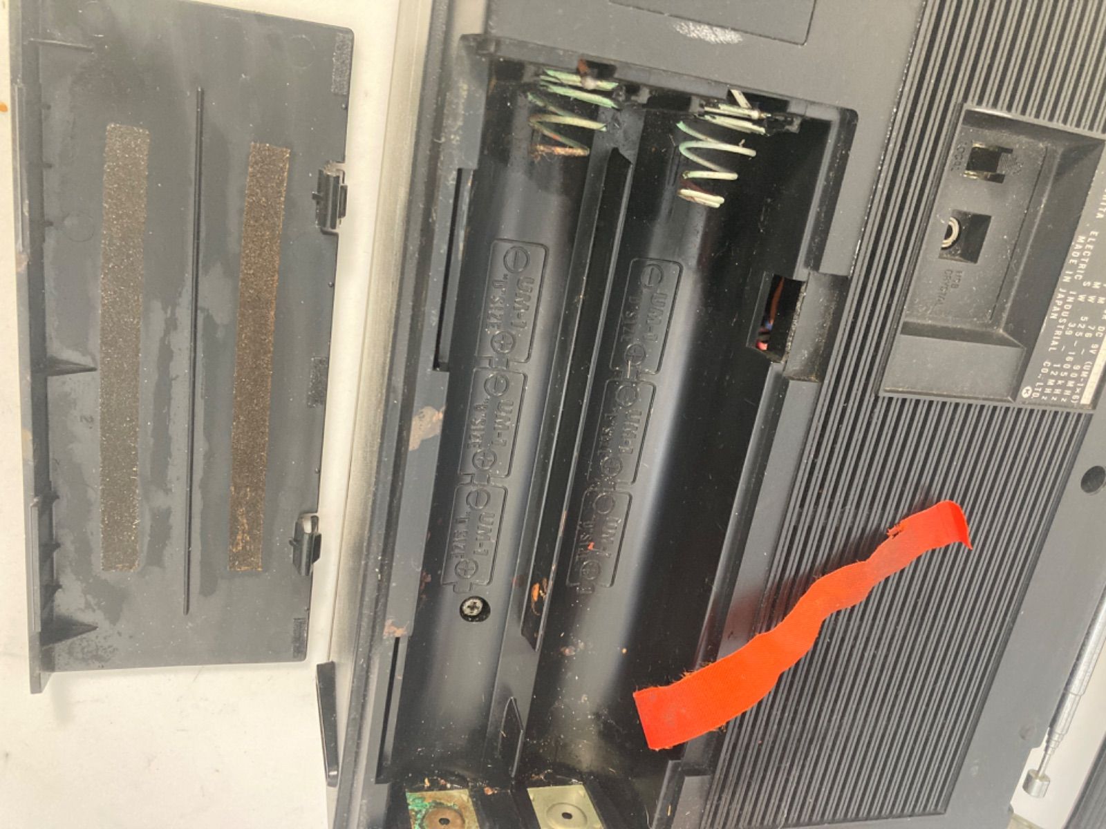 昭和レトロ】National ナショナル RQ-560 ラジカセ 3バンド ラジオ