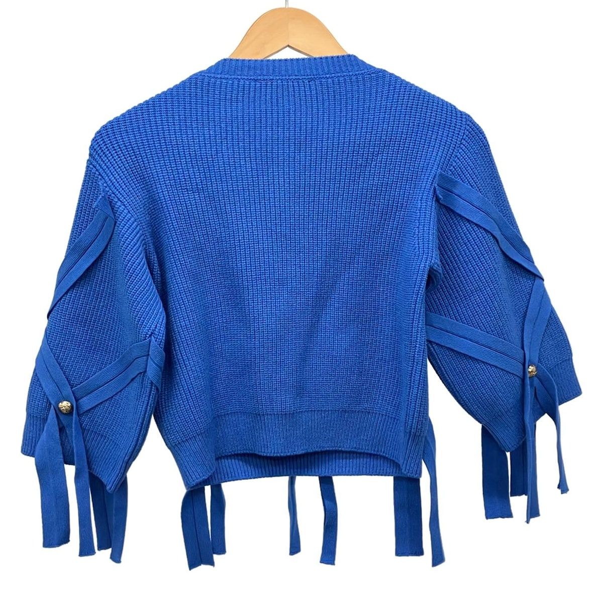 ELISABETTA FRANCHI(エリザベッタフランキ) 七分袖セーター サイズ38 M