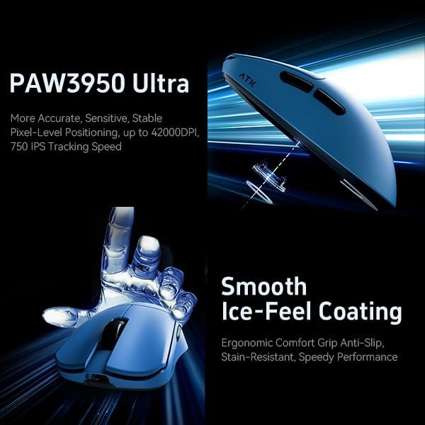 ATK ワイヤレスゲーミングマウス F1 EXTREME LEVIATAN Edition 超軽量