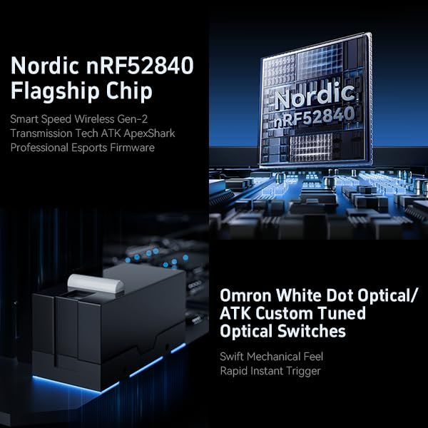 ATK ワイヤレスゲーミングマウス F1 EXTREME LEVIATAN Edition 超軽量