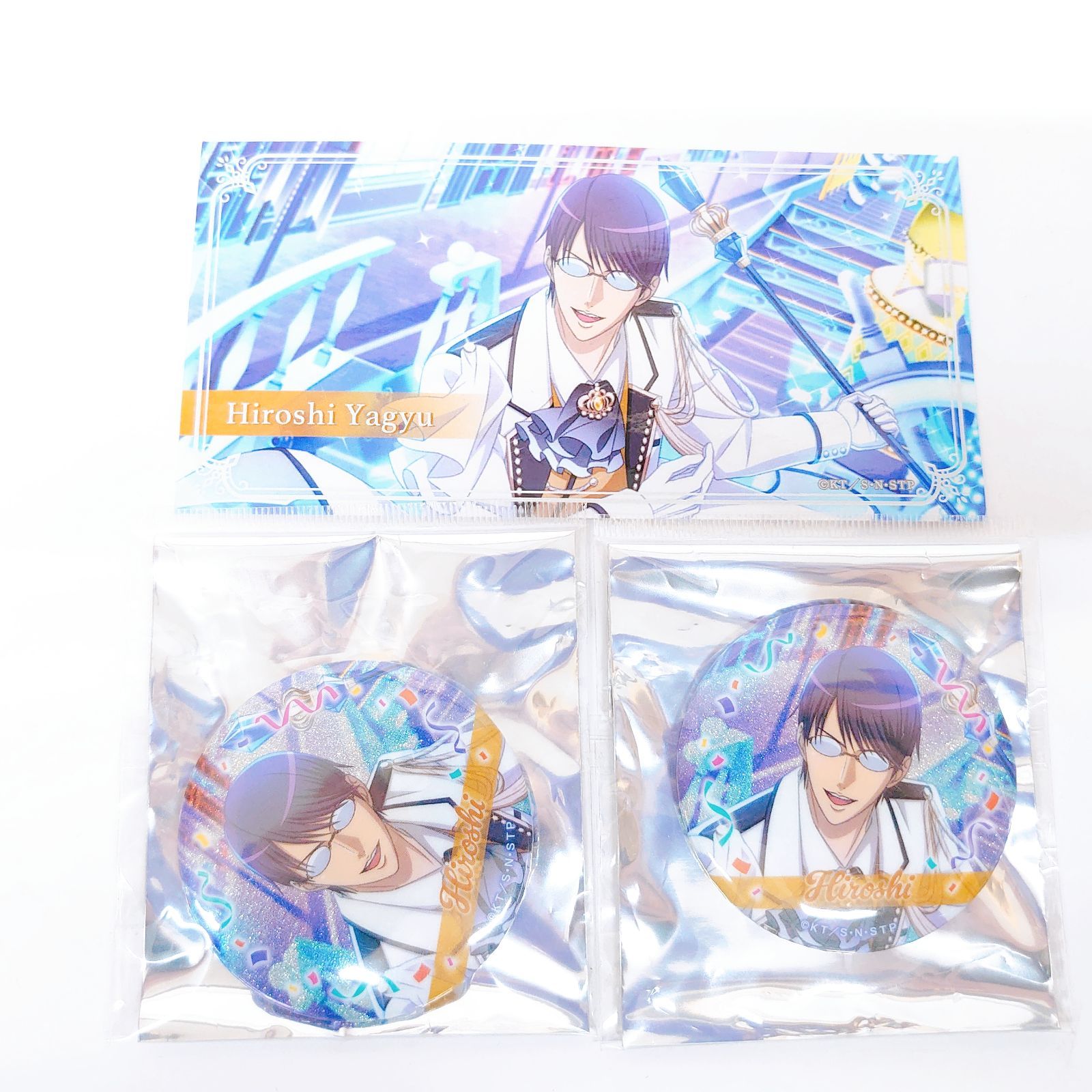 新テニスの王子様 Rising Beat 柳生比呂士 テニラビ 缶バッジ