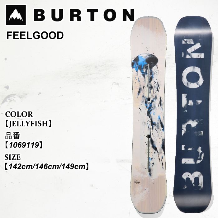板 スノーボード バートン Burton FEELGOOD フィールグッド 25