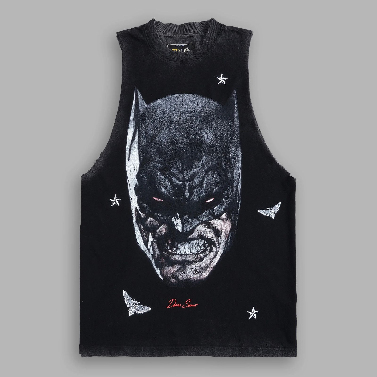 Darc Sport BORN IN DARCNESS UNLEASHED TOMMY MUSCLE TEE BLACK