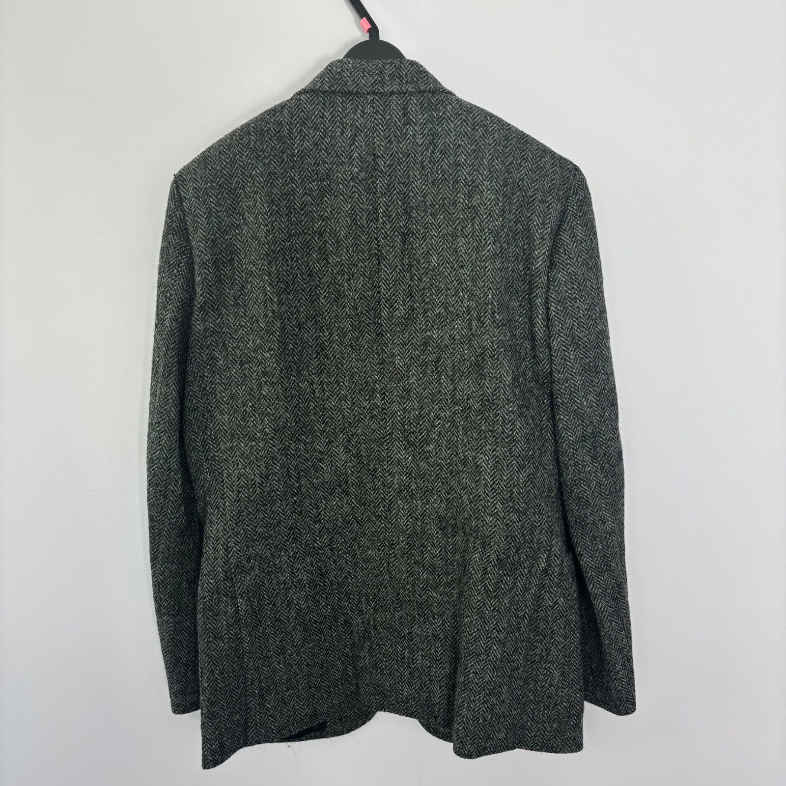 新品未使用》 Harris Tweed ハリスツイード ヘリンボーン テーラード 