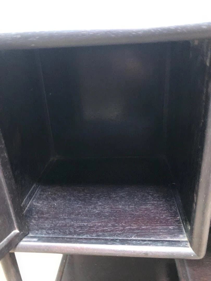 箪笥 飾り棚 違い棚 茶道具透かし彫り 和箪笥 アンティーク ビンテージ