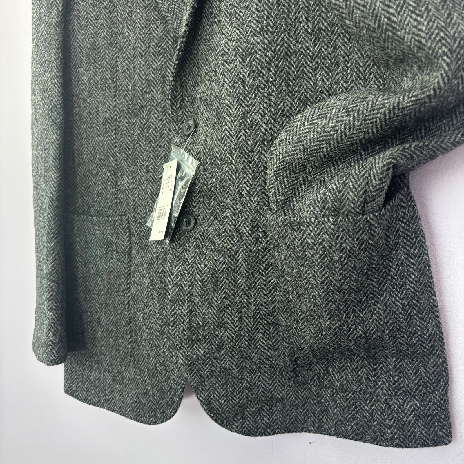 新品未使用》 Harris Tweed ハリスツイード ヘリンボーン テーラード