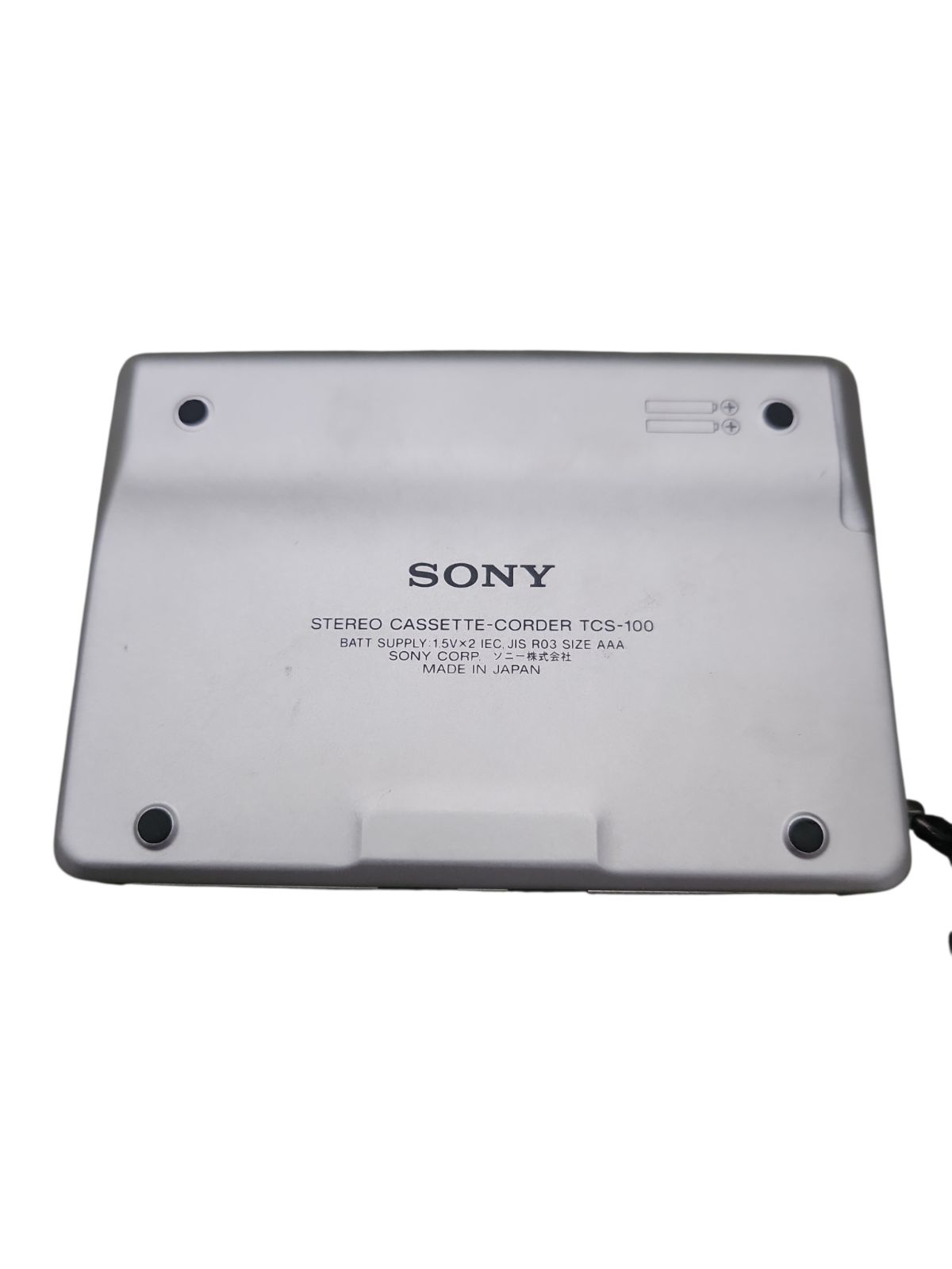 SONY TCS-100 ステレオカセットコーダー - メルカリ