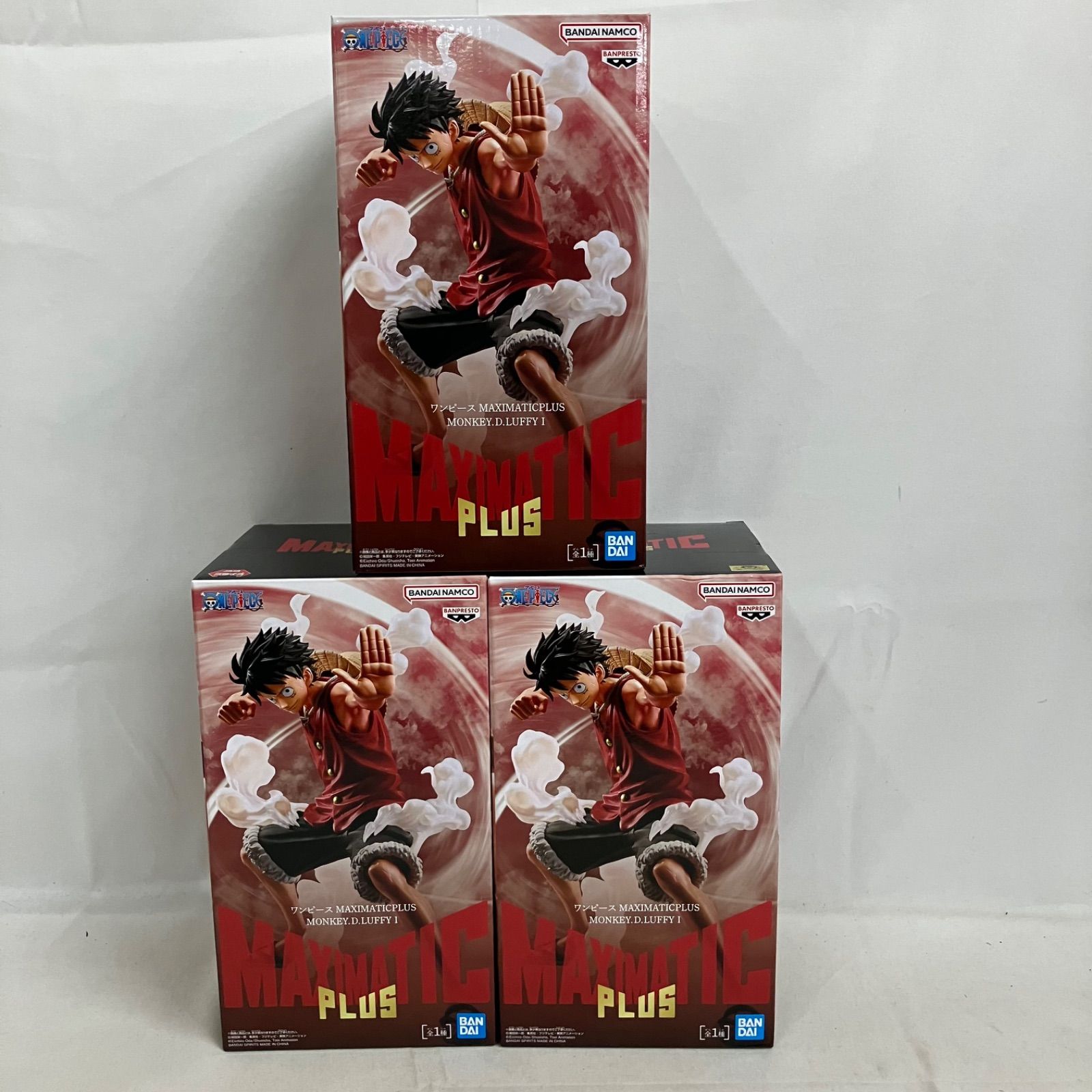 未開封 ONE PIECE MAXIMATIC PLUS モンキー・D・ルフィ I フィギュア 3