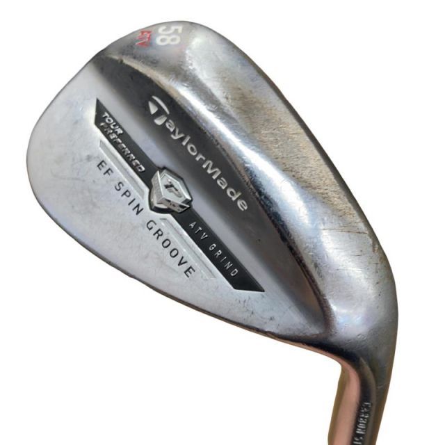 中古】 テーラーメイド TOUR PREFERRED EF SPIN GROOVE(2016) 58°/ATV