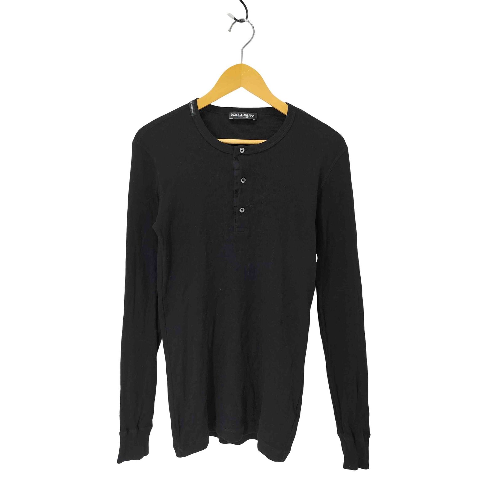 ドルチェアンドガッバーナ DOLCE&GABBANA ヘンリーネック リブ 