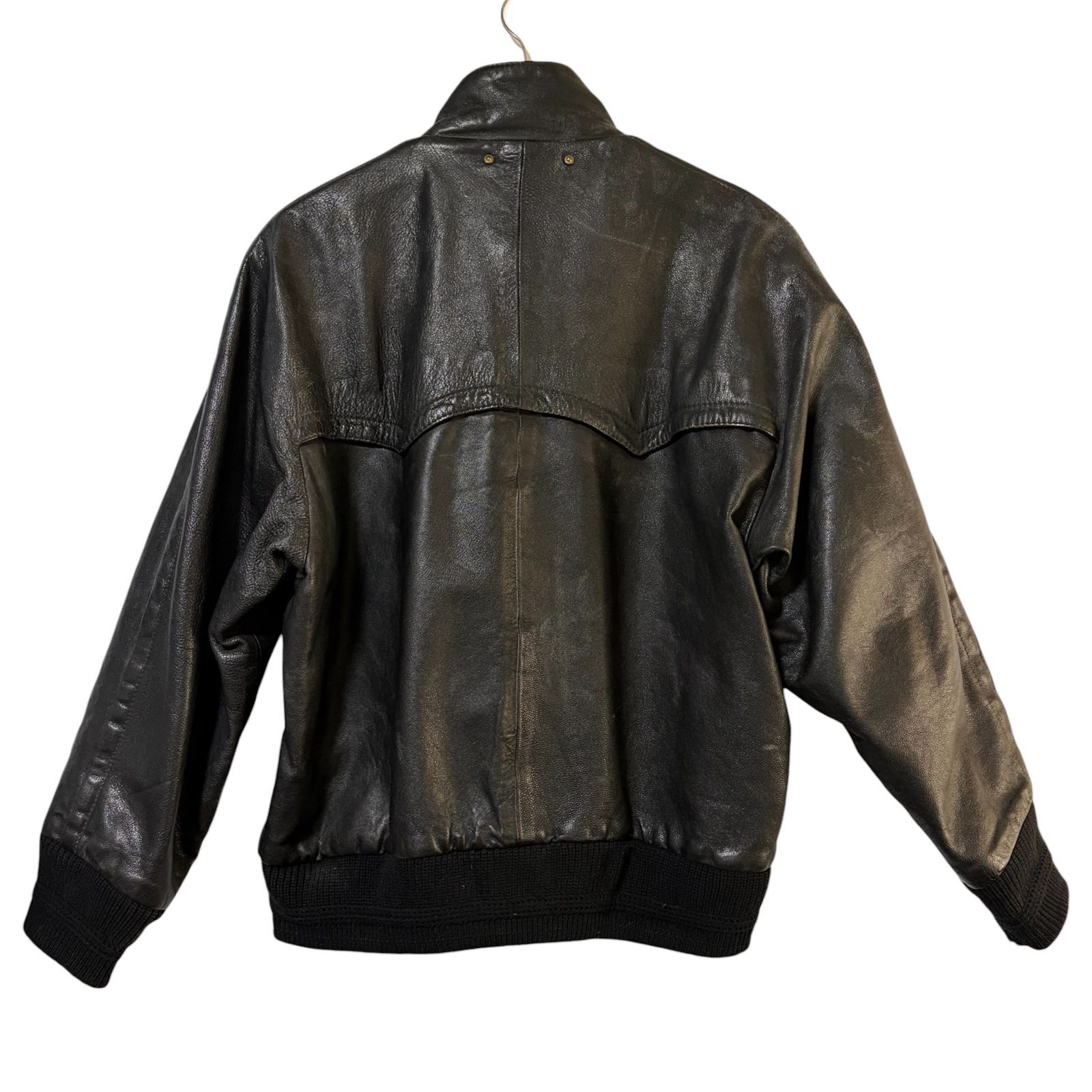 城東75-032] C.P. Company レザージャケット サイズ46 710783 C-OS