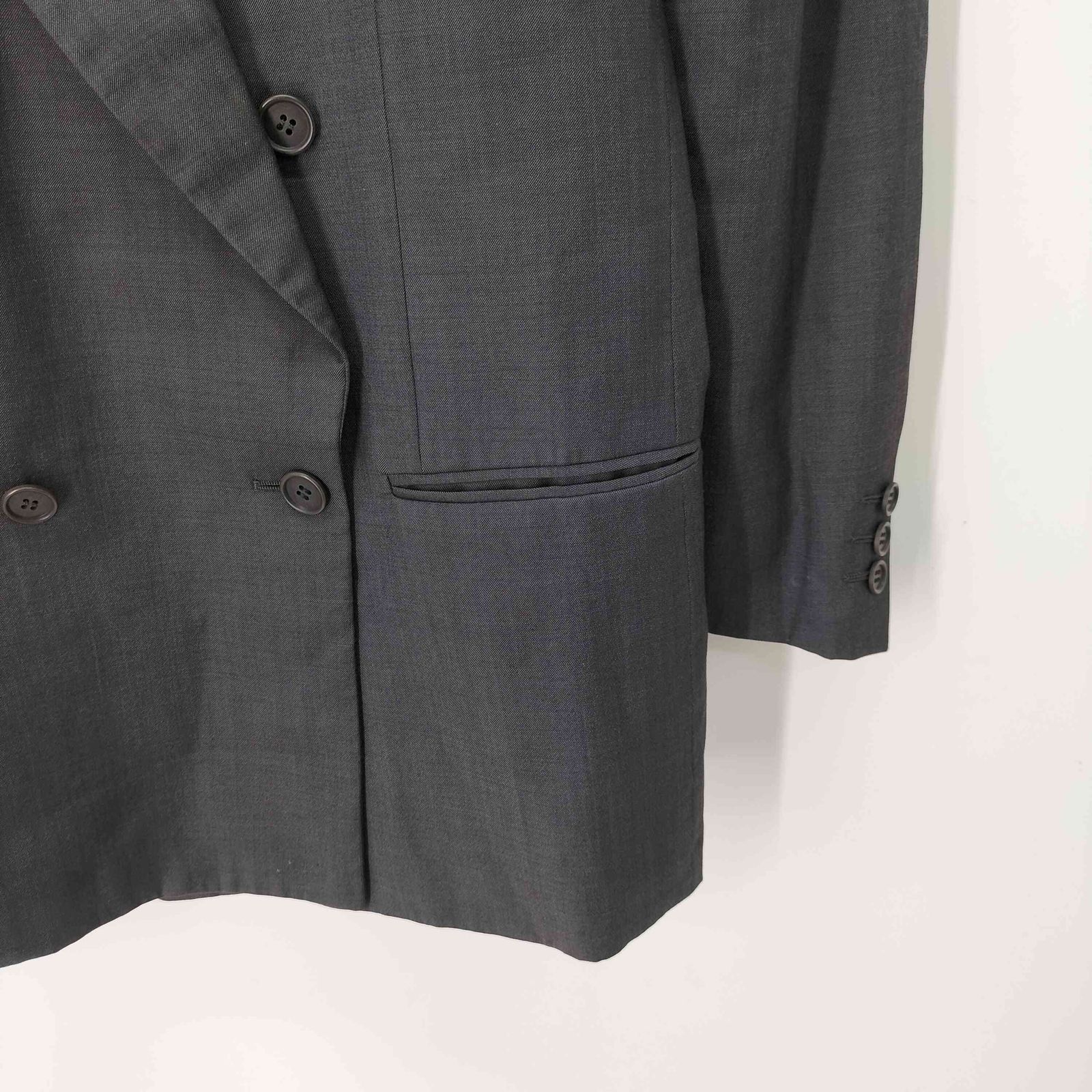 チェルッティ CERRUTI 1881 イタリア製 2B ノーベント 背抜き ダブル