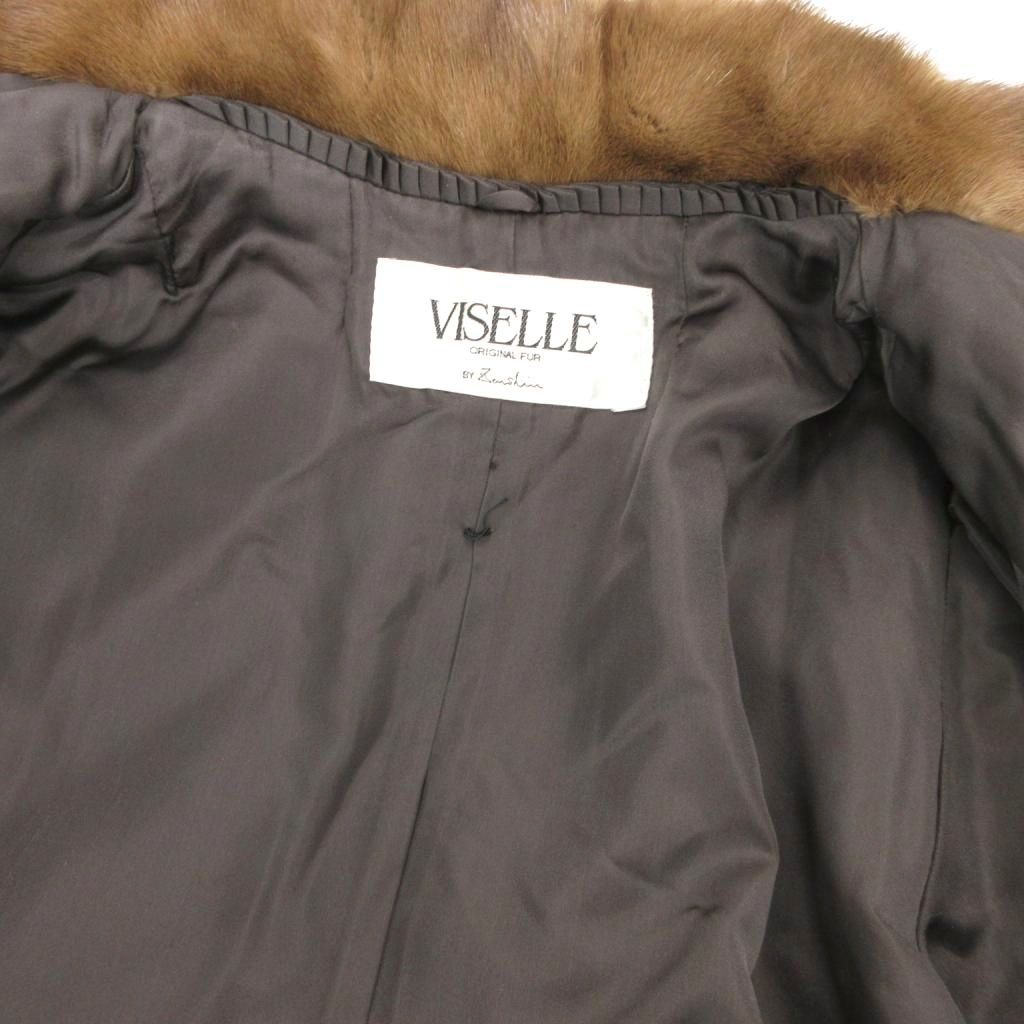 サガミンク SAGA MINK VISELLE 金サガ ファーコート 毛皮 ミンク