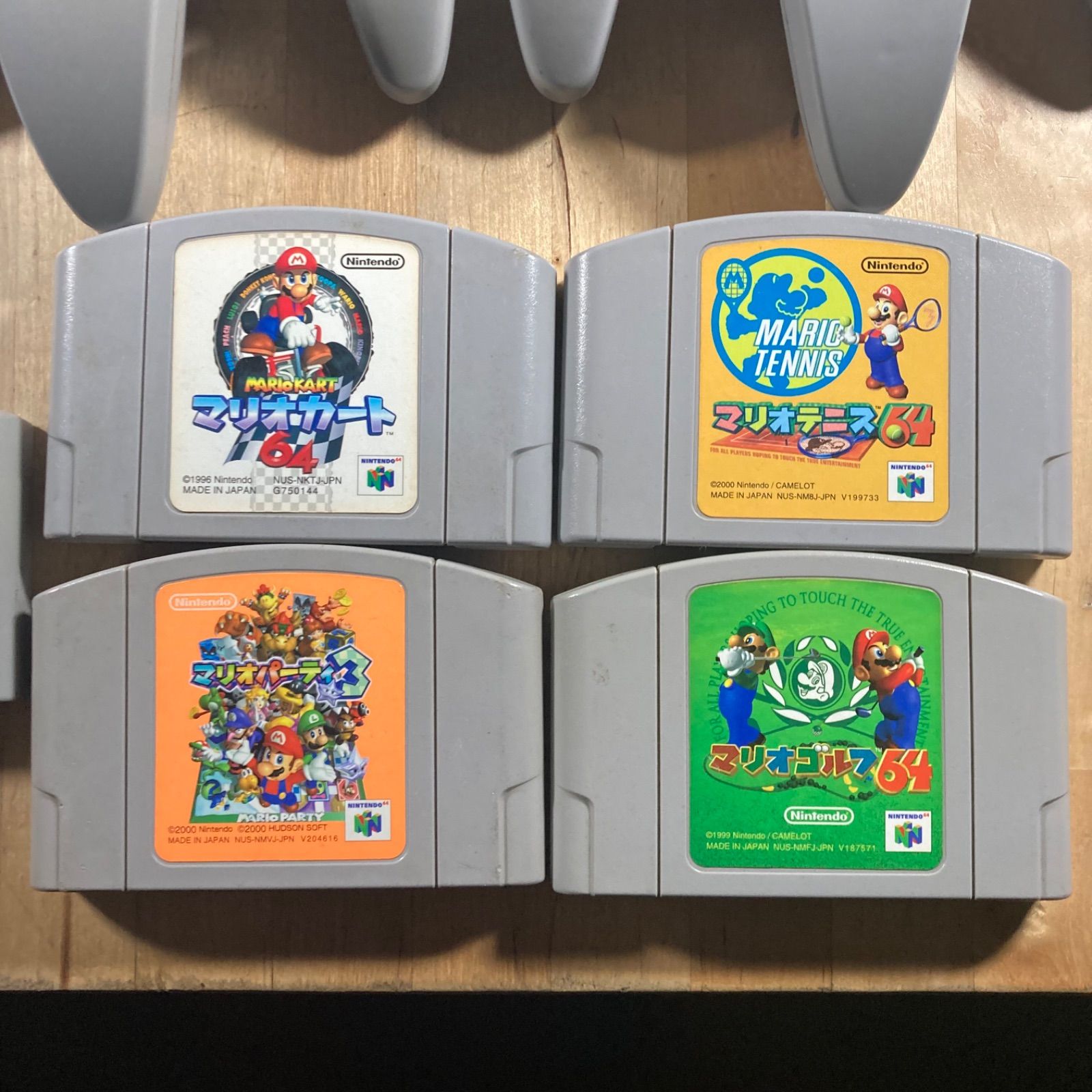 ジャンク】ニンテンドー64 本体 コントローラー4個 ソフト5本 まとめ