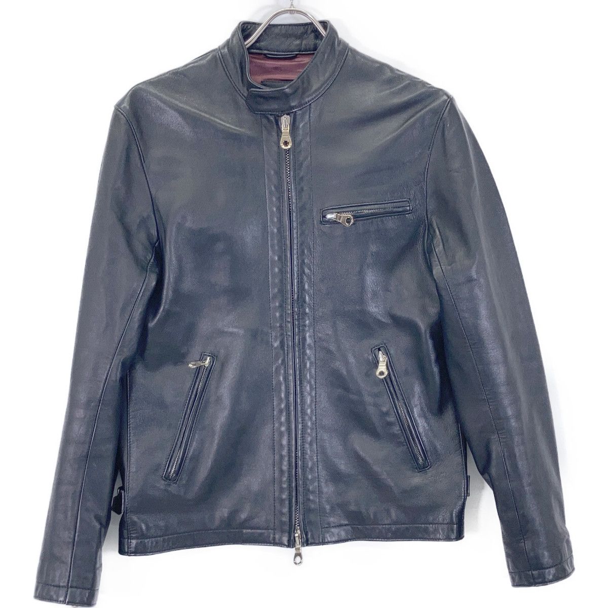 CINQUANTA チンクアンタ ﾌﾞﾗｯｸ H-502 ｼﾝｸﾞﾙ ﾗｲﾀﾞｰｽｼﾞｬｹｯﾄ 46 - メルカリ