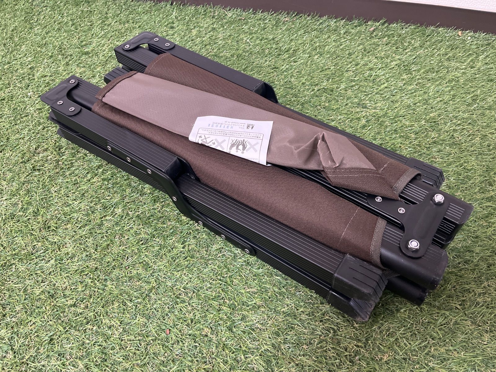 OGAWA オガワ アルミコンパクトベンチ Ⅲ ブラウン / アウトドア