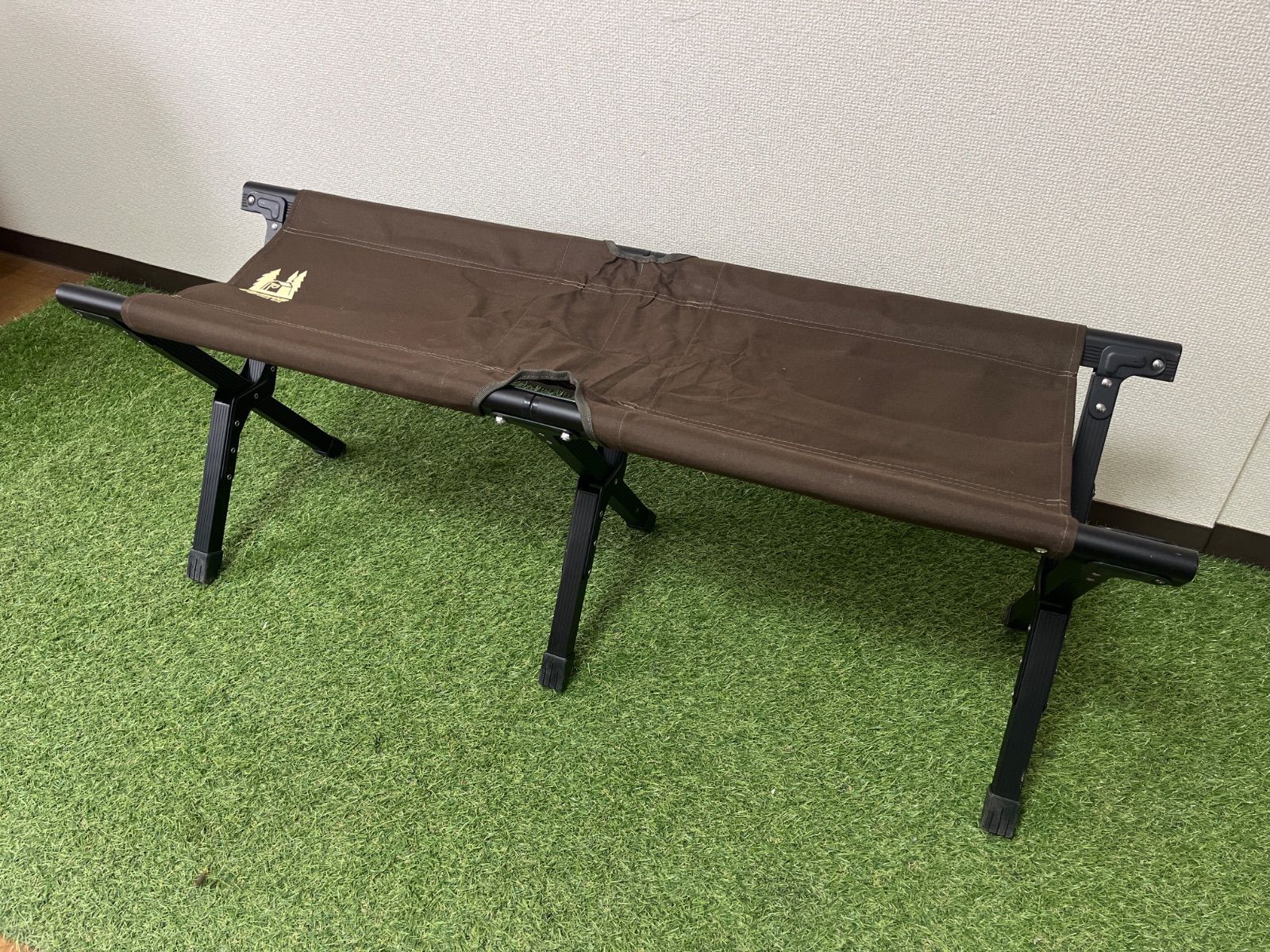 OGAWA オガワ アルミコンパクトベンチ Ⅲ ブラウン / アウトドア