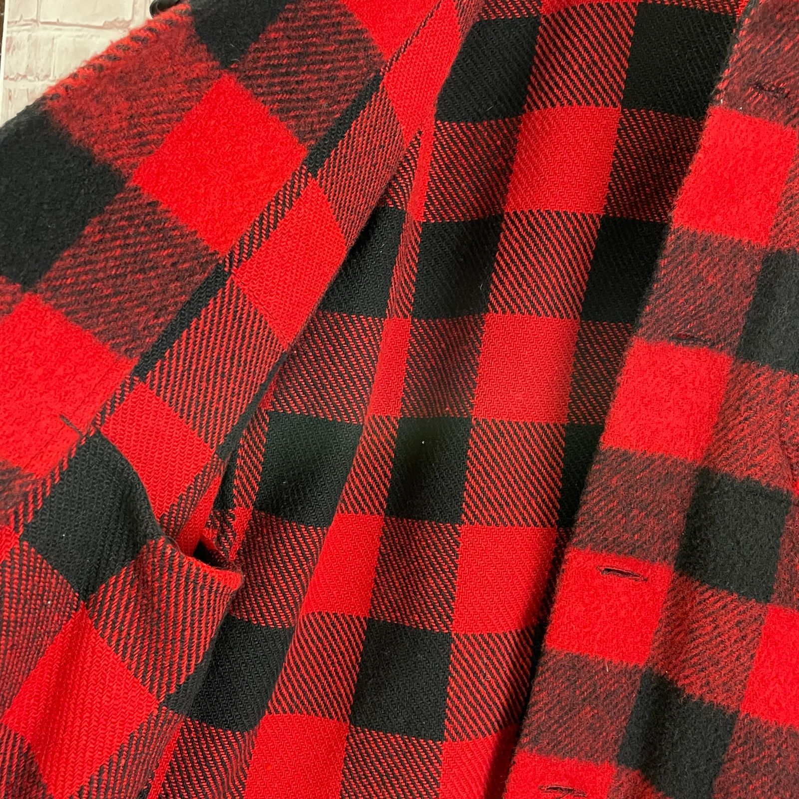 TENDERLOIN テンダーロイン バッファロー ジャケット チェック レッド