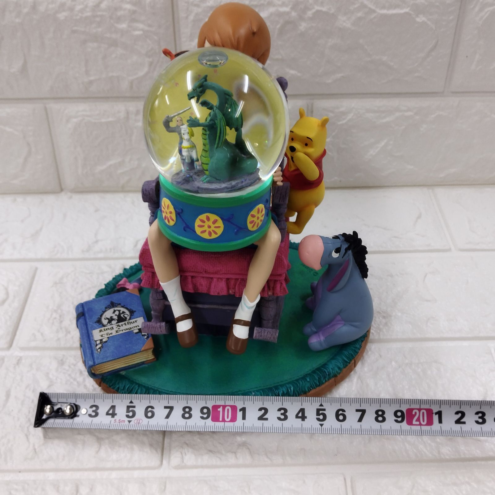 くまのプーさん オルゴール スノードーム ディズニー 立体 - メルカリ