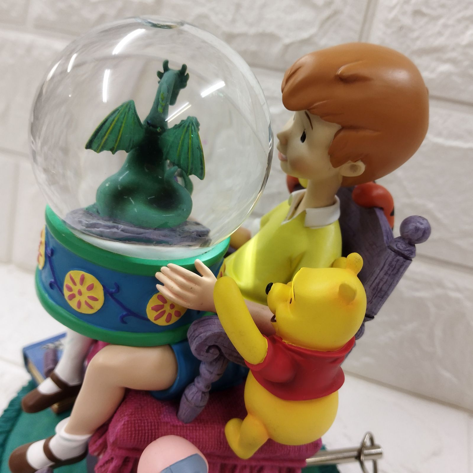 くまのプーさん オルゴール スノードーム ディズニー 立体 - メルカリ
