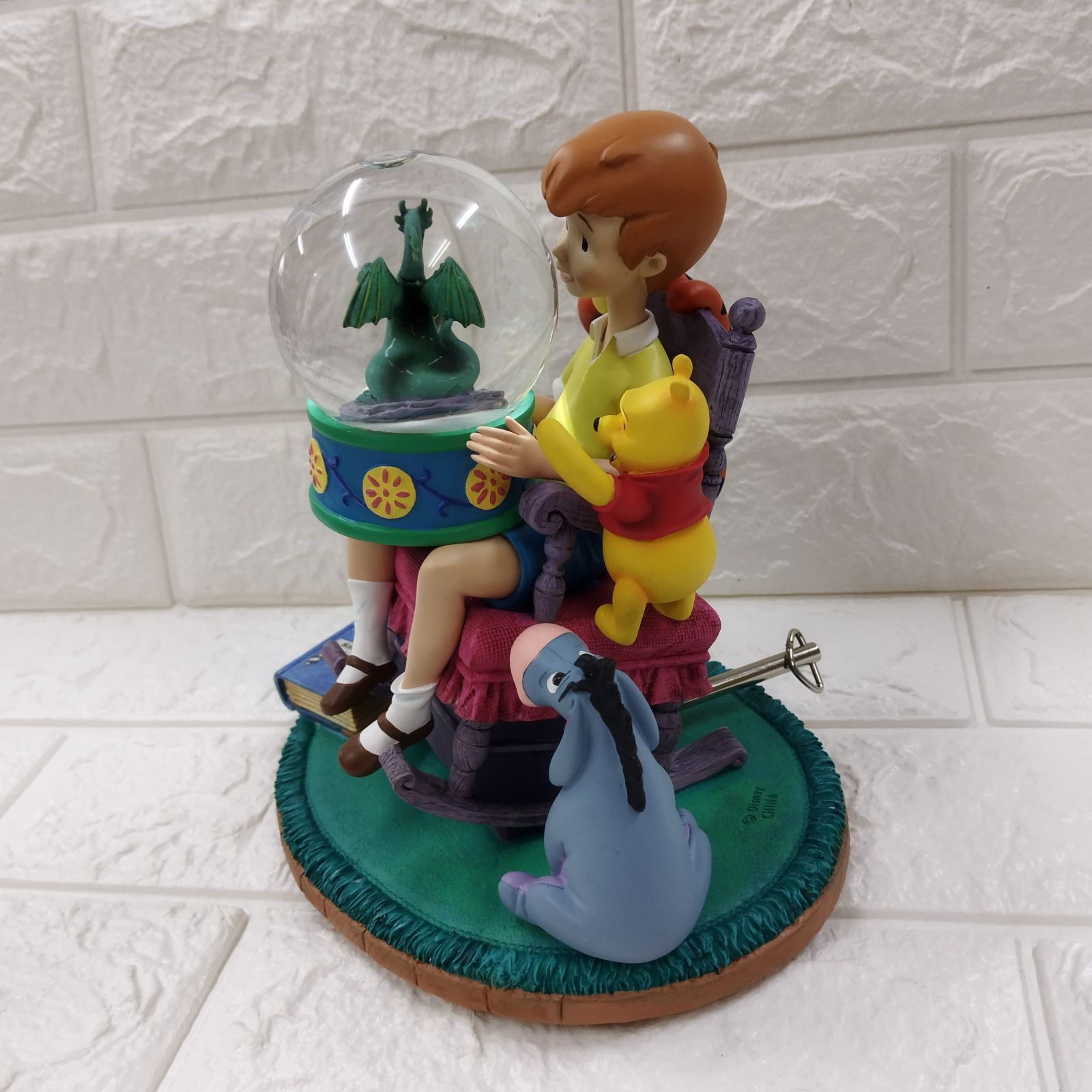 くまのプーさん オルゴール スノードーム ディズニー 立体 - メルカリ