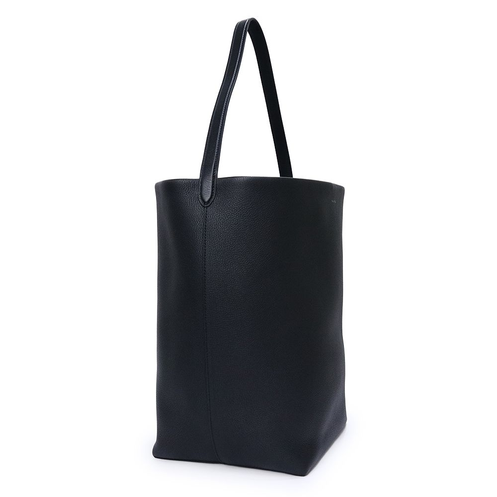 ザ ロウ W1273L129BLK ラージ N/S Park Tote グレインカーフレザー