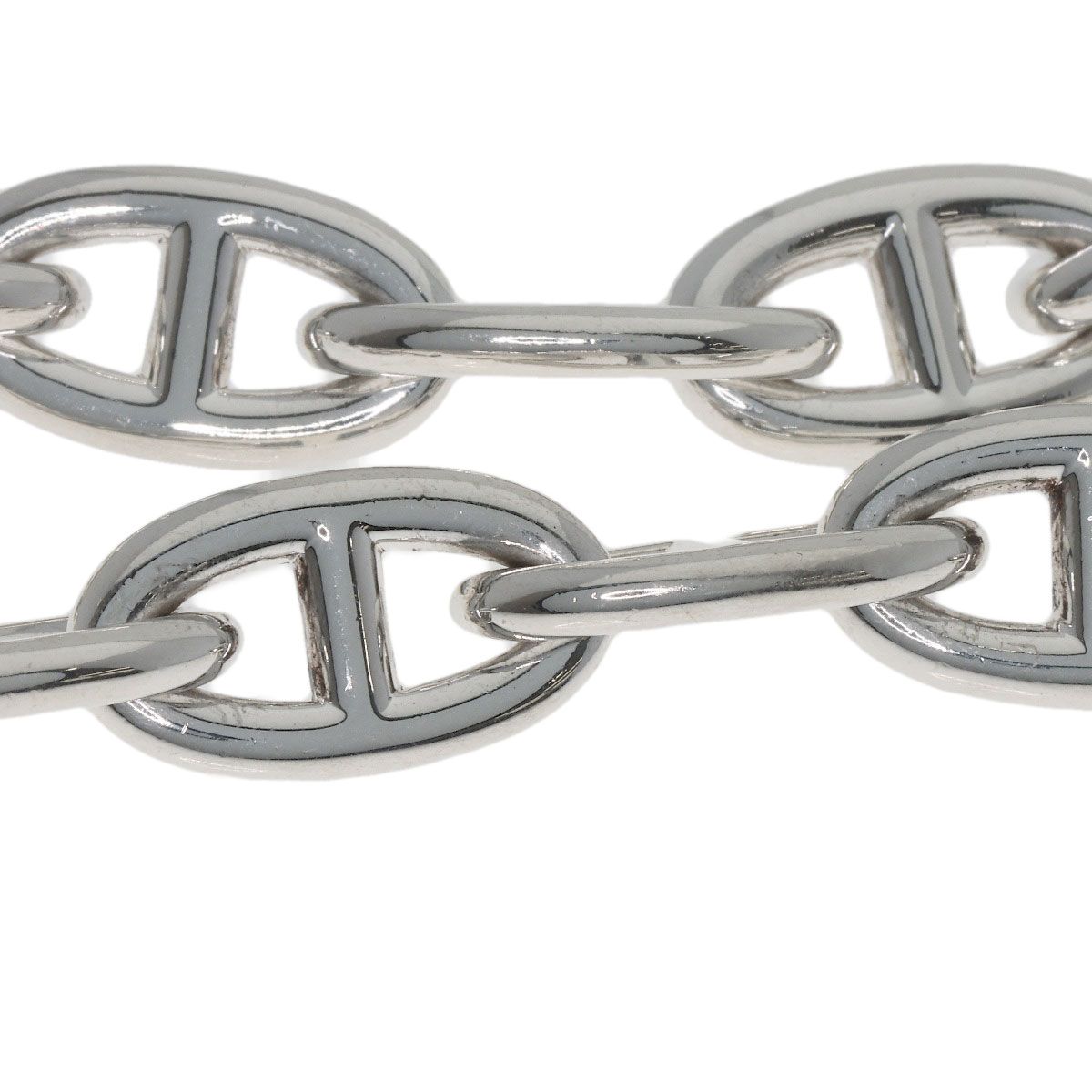 HERMES エルメス シェーヌダンクル GM 32コマ ネックレス SV