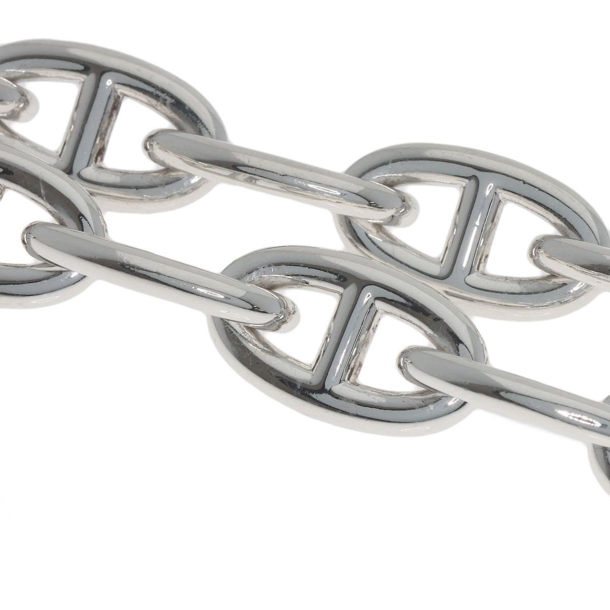 HERMES エルメス シェーヌダンクル GM 32コマ ネックレス SV