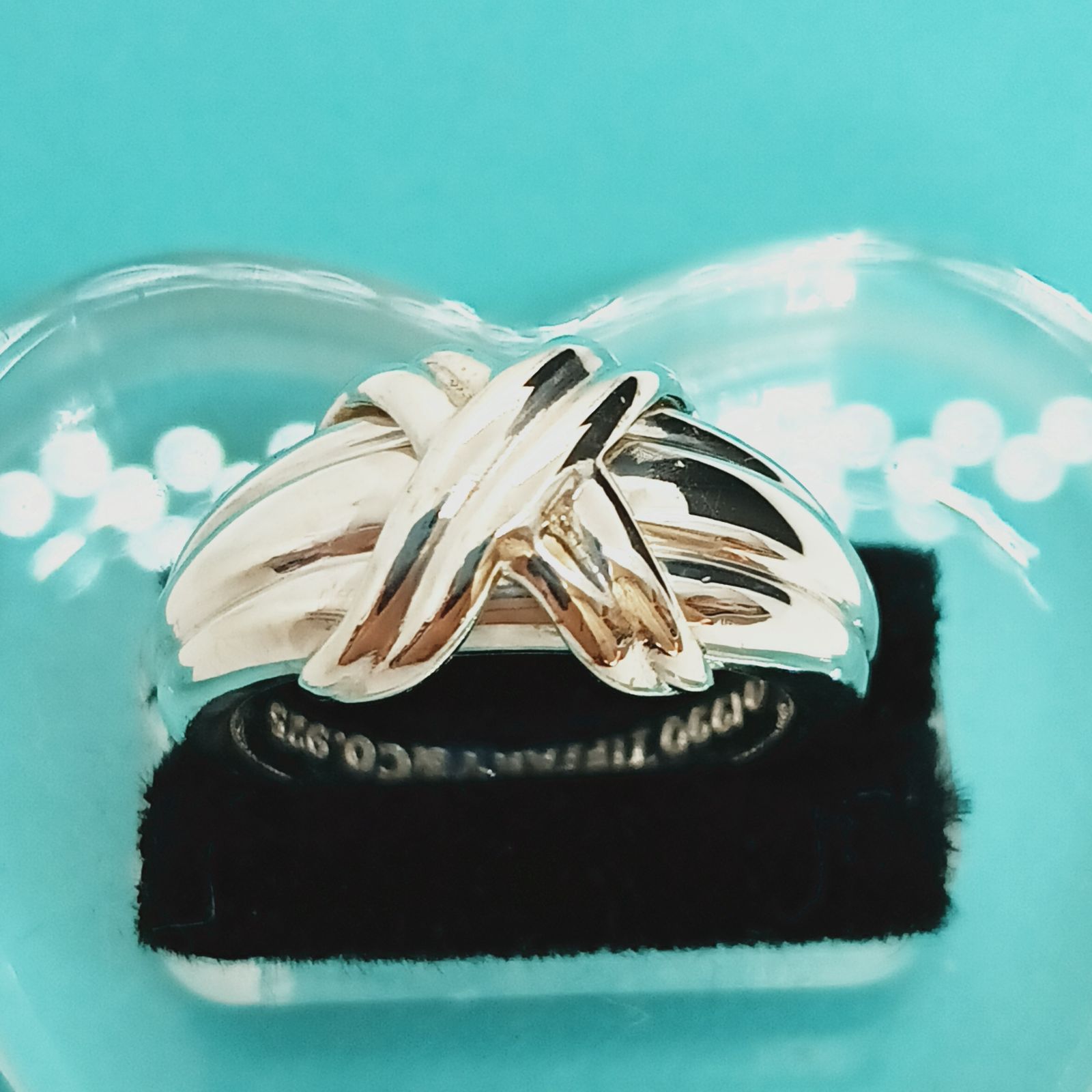 新品仕上げ】TIFFANY オールドティファニー シグネチャークロス リング