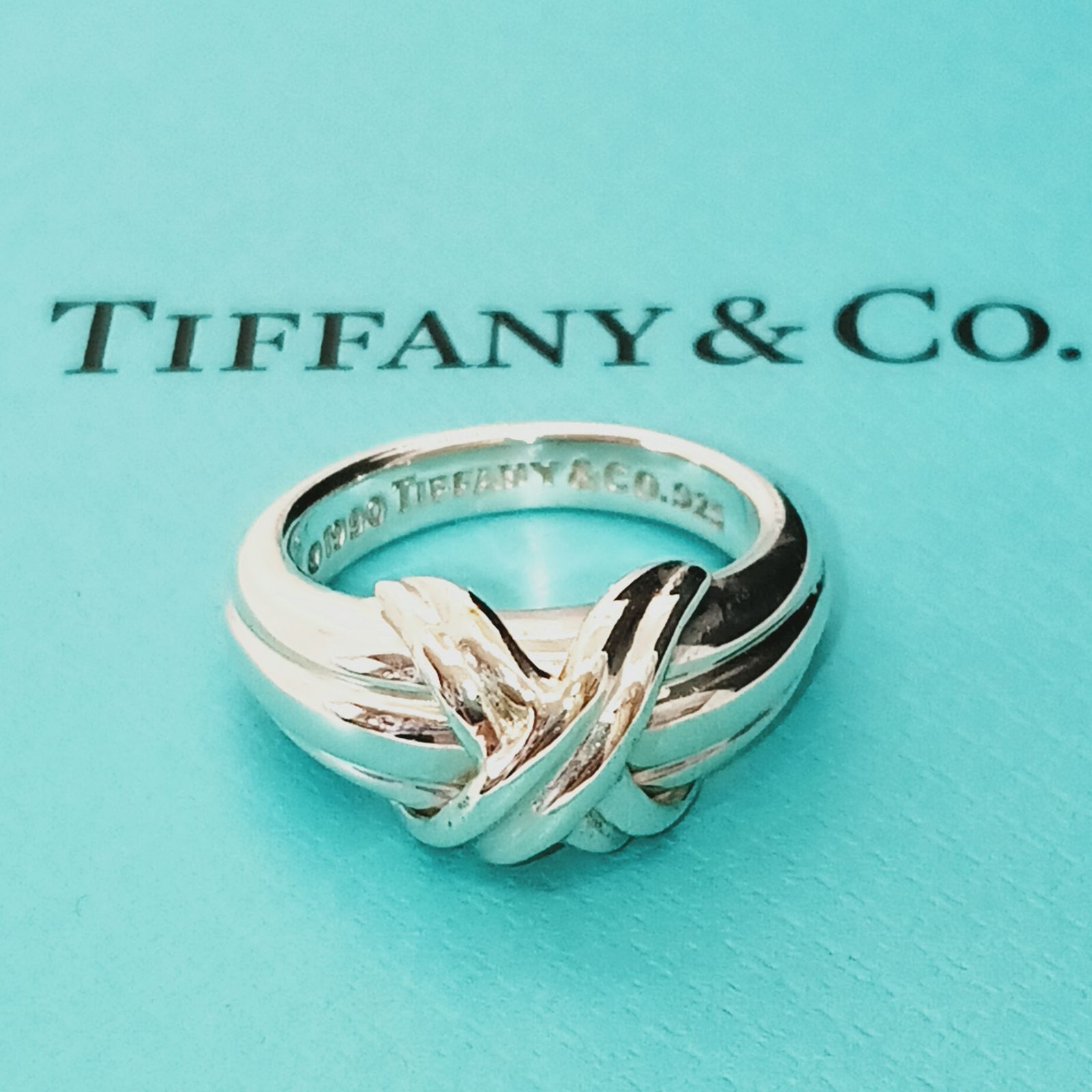 新品仕上げ】TIFFANY オールドティファニー シグネチャークロス リング