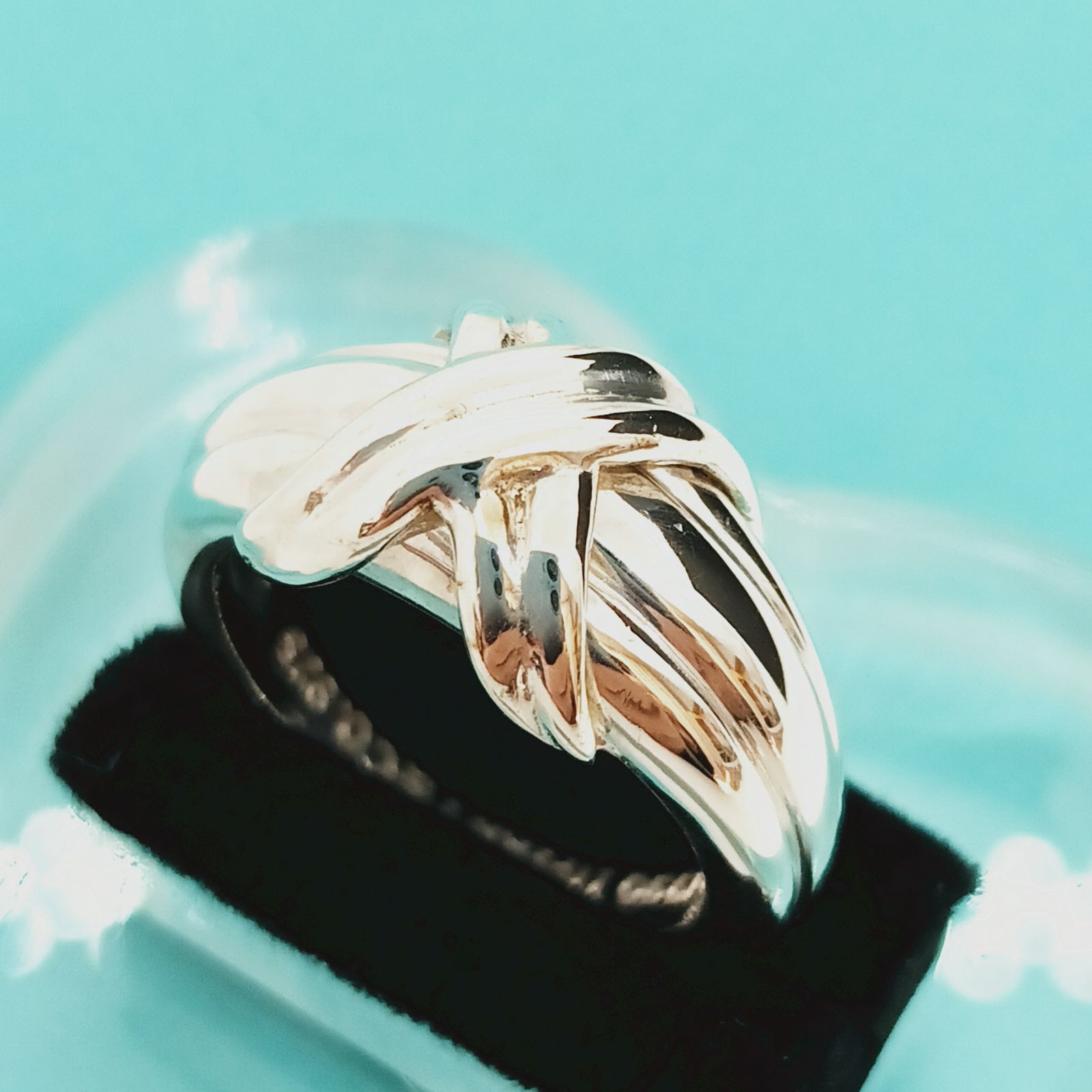 新品仕上げ】TIFFANY オールドティファニー シグネチャークロス リング