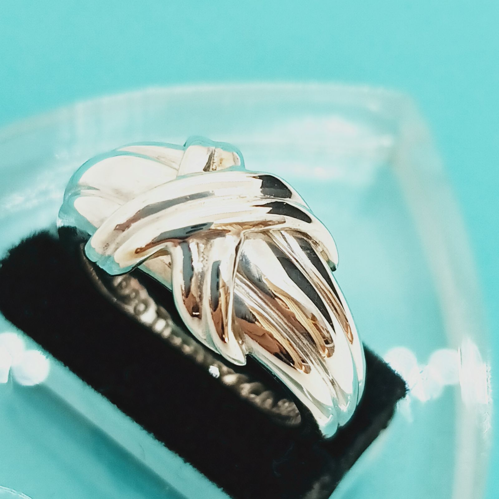 新品仕上げ】TIFFANY オールドティファニー シグネチャークロス リング
