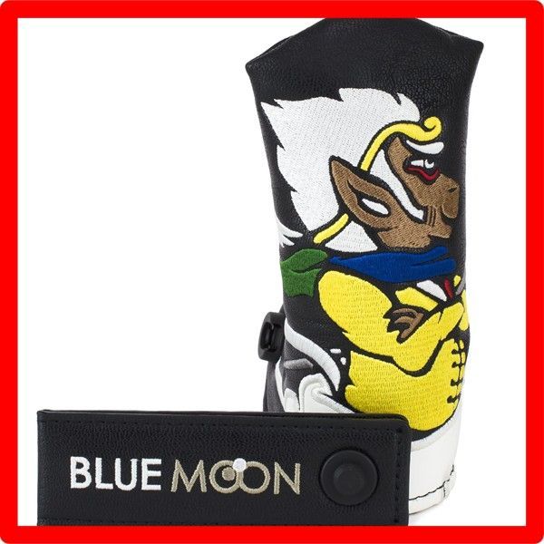 送料無料Color:西遊記 ブラック ブルームーン パターカバー 西遊記 タイガークライム [フィドロック FIDLOCK マグネット パターカバーホルダー 付属] ピンタイプ ピン型 ブレード マレット 小 (西遊記 ブラック)