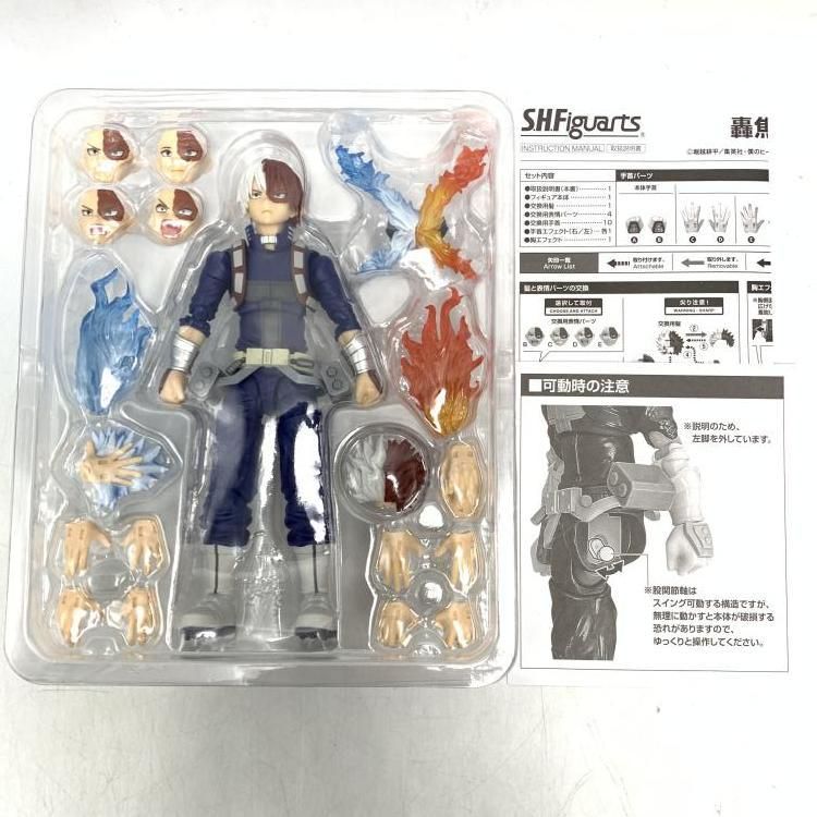 中古】S.H.Figuarts 轟焦凍[69] Bandai Adokenette PVC 模型- 轟焦凍《我