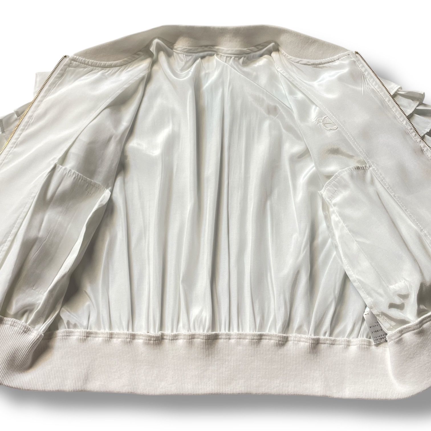 新品 タグ付 未使用 iDea Luce イデアルーチェ シアーフリルブルゾン