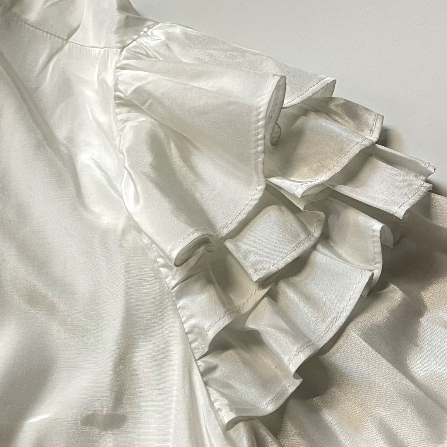 新品 タグ付 未使用 iDea Luce イデアルーチェ シアーフリルブルゾン