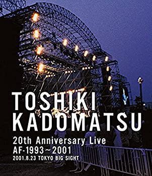 【】TOSHIKI KADOMATSU 20th Anniversary Live AF-1993~2001 -2001.8.23 東京ビッグサイト西屋外展示場- [Blu-ray]
