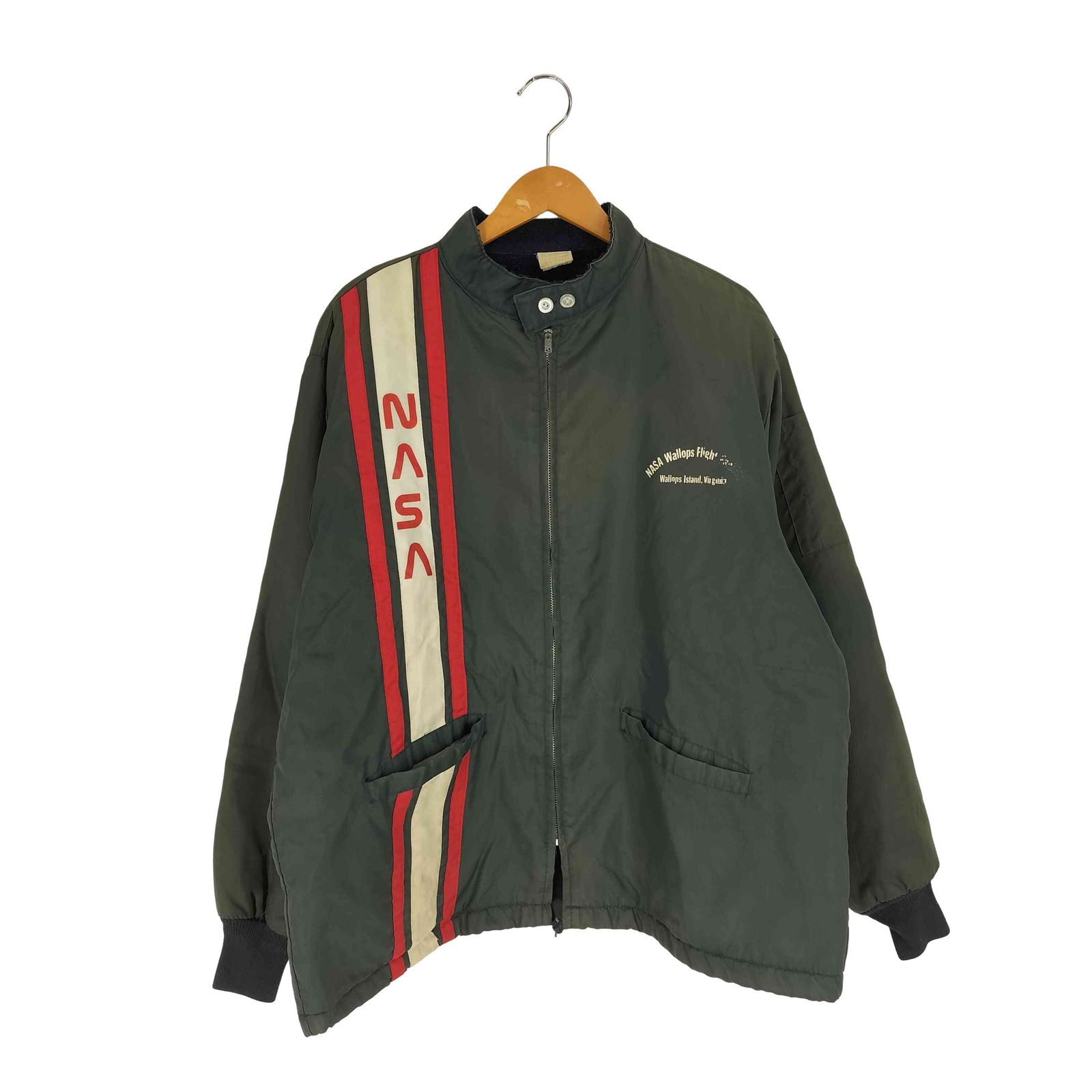 ユーズドフルギ USED古着 70S ELENT SPORTS WEAR ナイロン レーシング 