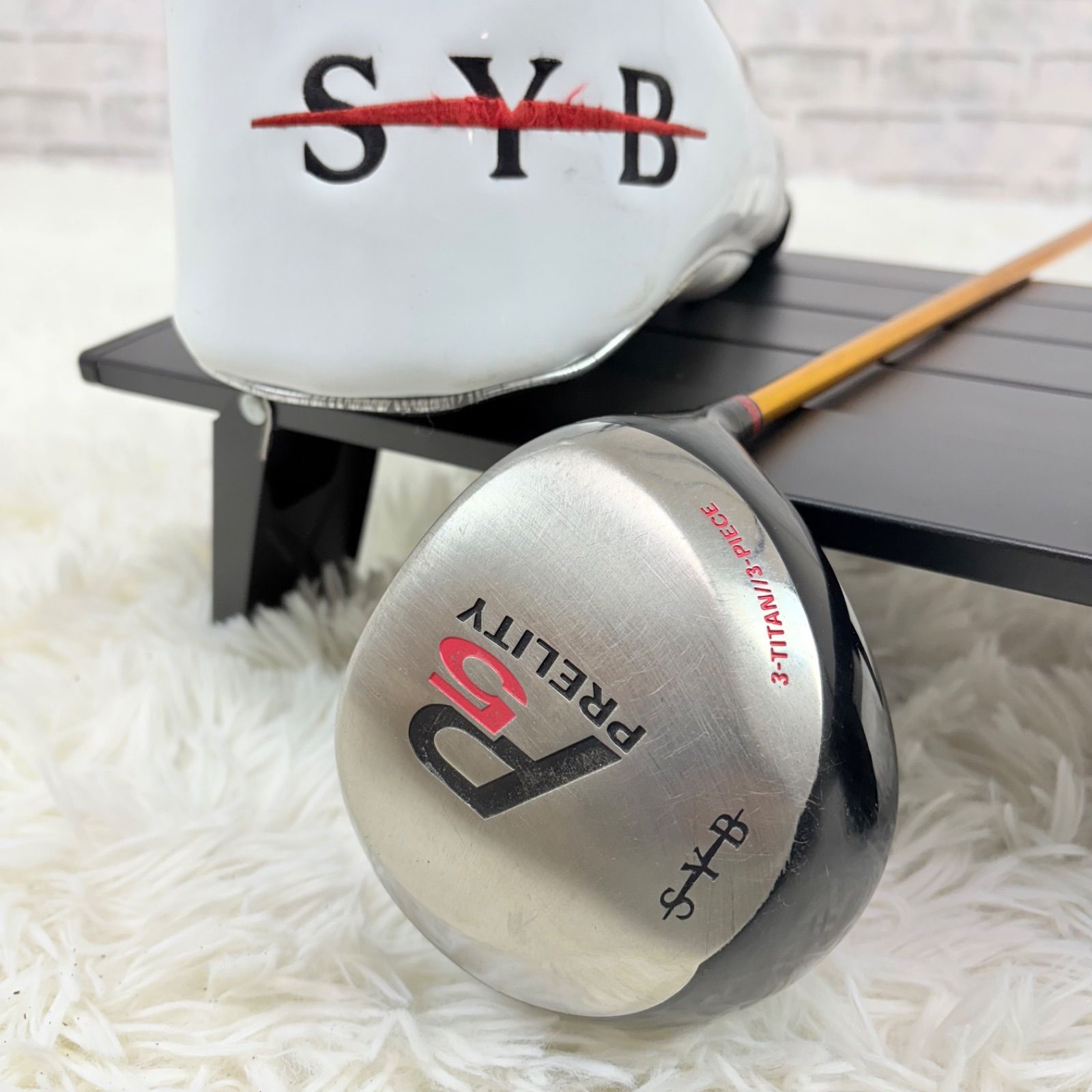 SYB P5 PRELITY ドライバー 1w ゴルフクラブ golf ヘッドカバー付き 