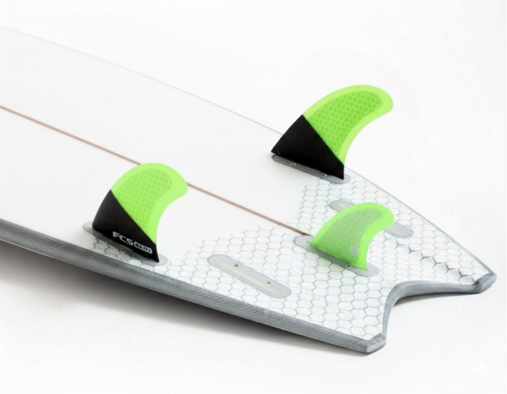 送料無料 FCS MR-TFX PC CARBON TWIN + STABILISER FINS - メルカリ