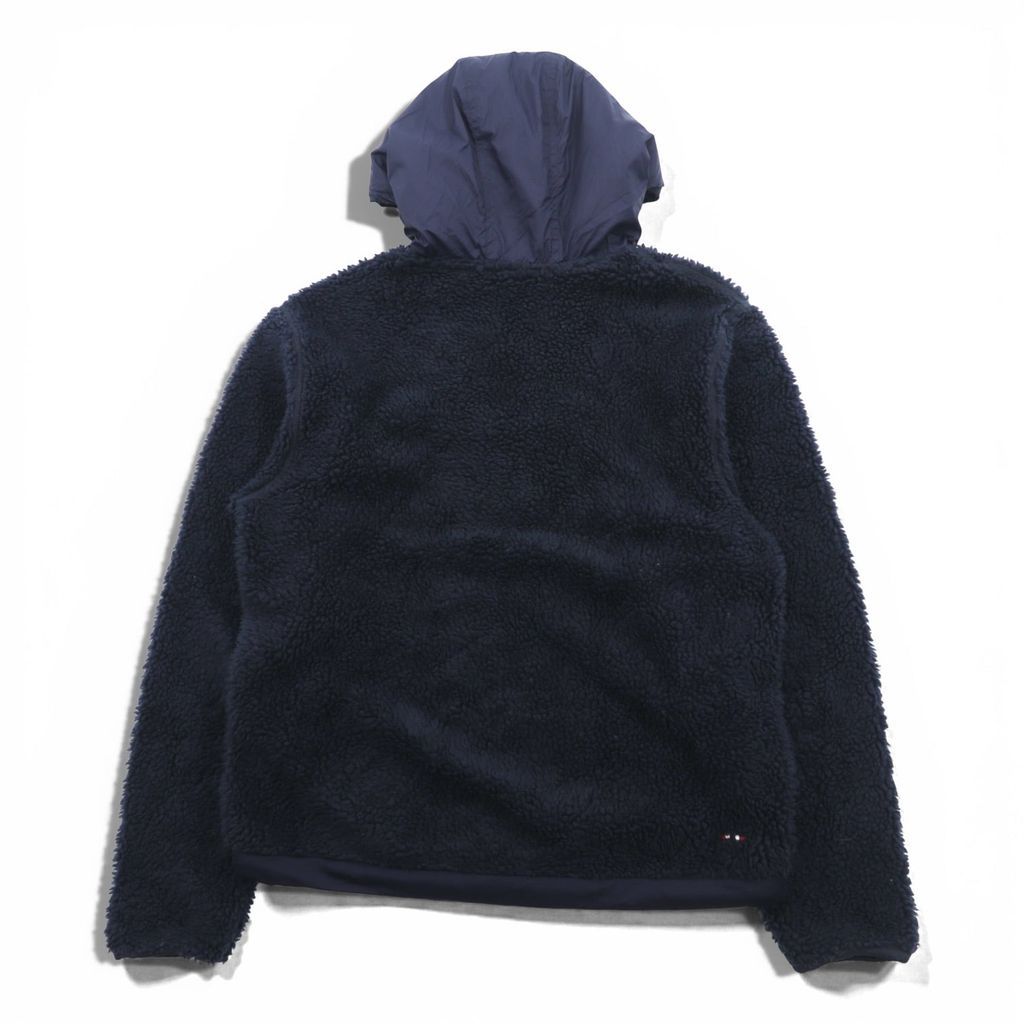 NAPAPIJRI ハーフジップ アノラックパーカー シェルパ フリース