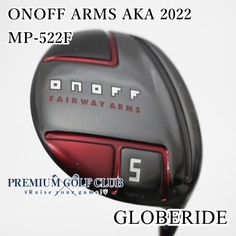 [B-ランク] フェアウェイウッド グローブライド(ダイワ) オノフアームズ赤　ONOFF ARMS AKA 2022/MP-522F/S/18[8545]
