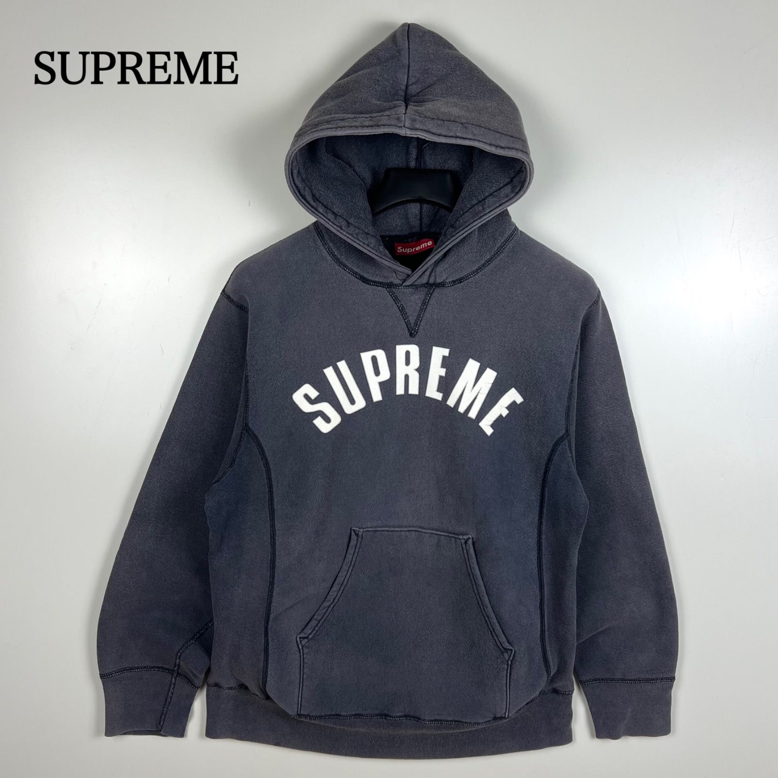 SUPREME 90s 1997 USA vintage arch logo sweat hoodie M シュプリーム