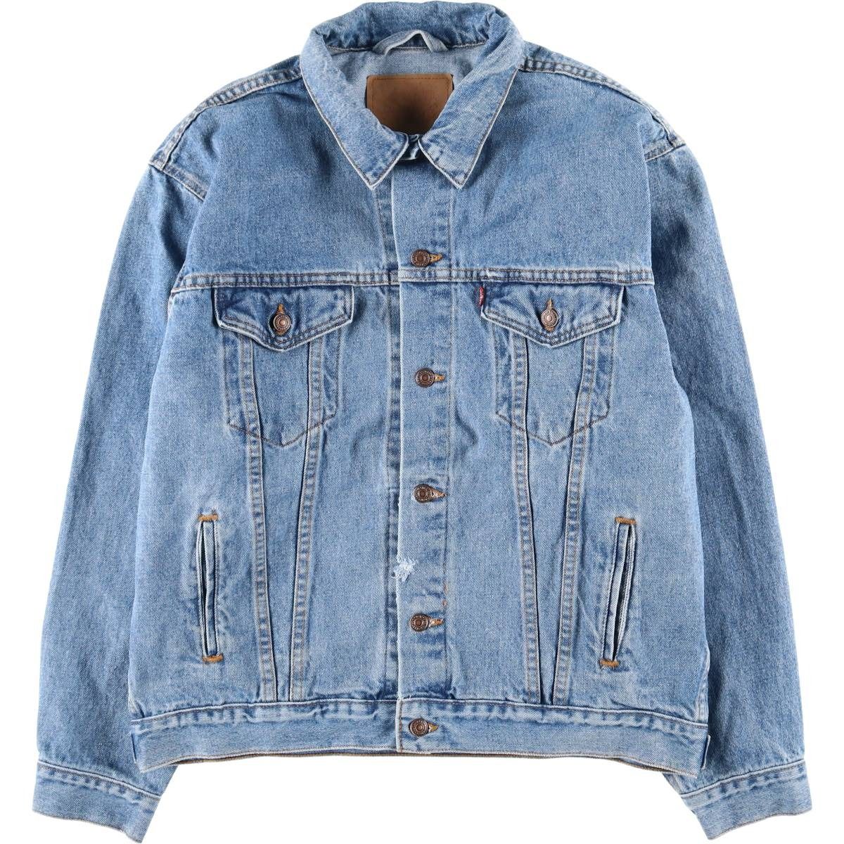 古着 ~90年代 リーバイス Levi's デニムジャケット Gジャン メンズXL