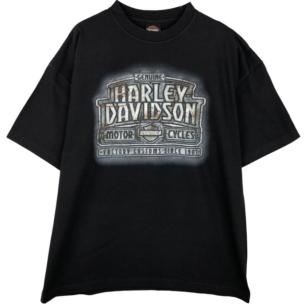 ハーレー tシャツ 古着 古着 ハーレーダビッドソン Harley-Davidson モーターサイクル バイクT