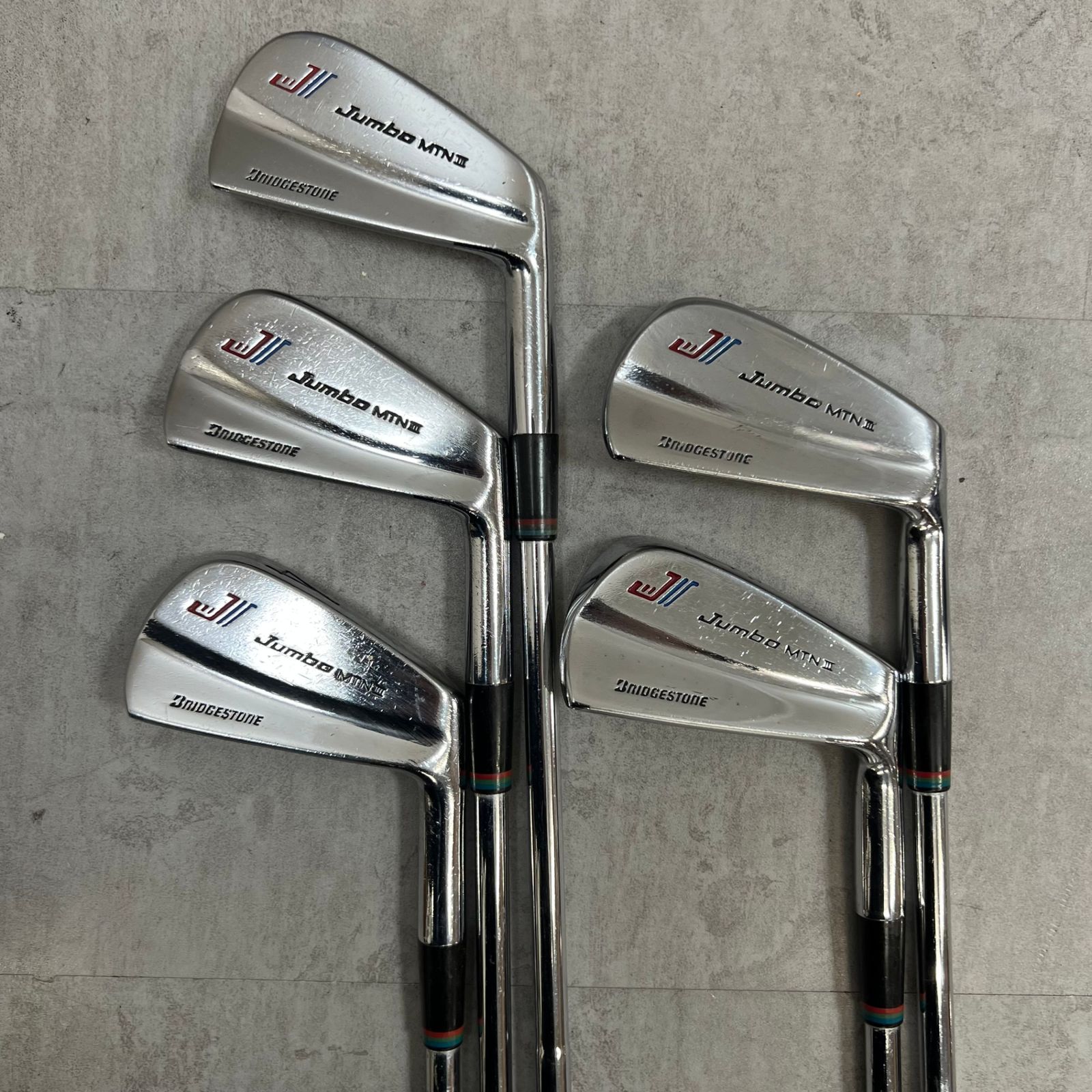 ブリヂストン JUMBO MTNⅢ メンズゴルフ アイアンセット 10本 S 右利き