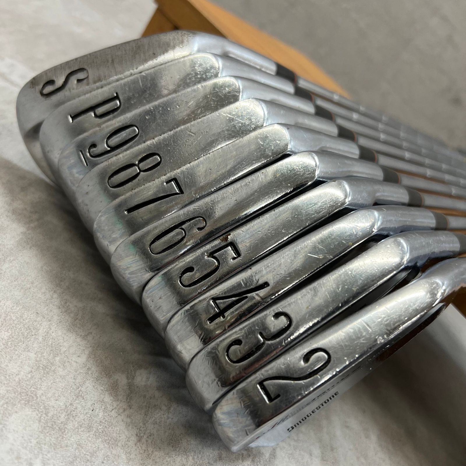 ブリヂストン JUMBO MTNⅢ メンズゴルフ アイアンセット 10本 S 右利き