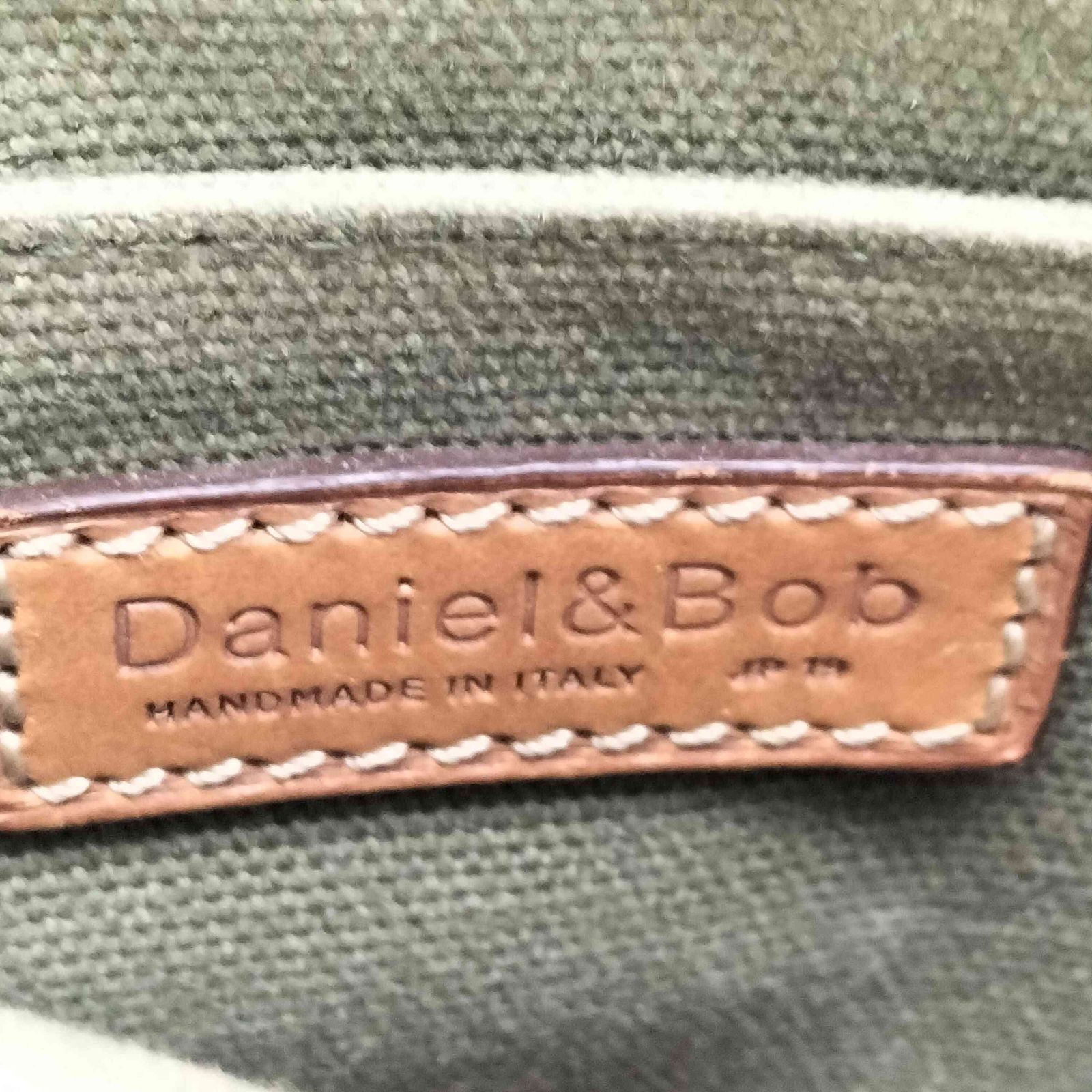 ダニエルアンドボブ Daniel＆Bob レザーショルダー キャンバス 